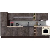 Bucatarie MARINA NEW 370 B Wenge / Decor 4299